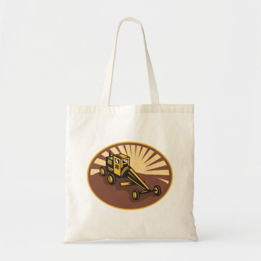 Retro Grader Tote Bag (Voorkant)