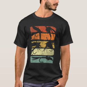 Retro Grafisch Visser Hobbys Visser Vissen op Karp T-shirt