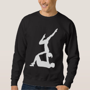 Retro Grafische Gymnastiek Gymnastiek Acrobat Acro Trui