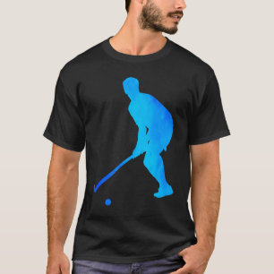 Retro Grafische Hockeyspeler Veldhockey Hockey Sto T-shirt