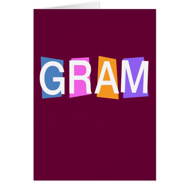 Retro Gram (Voorkant)