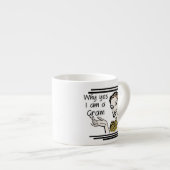 Retro Gram geschenken Espresso Kop (Voorkant rechts)