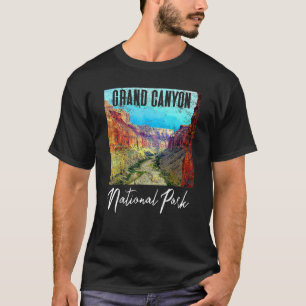 Retro Grand Canyon National Park Celebration Love T-shirt