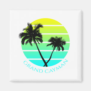 Retro Grand Cayman Magneet