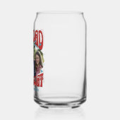 Retro Grand est la chèvre Photo Can Glass (Gauche)