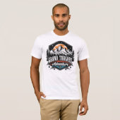 Retro Grand Targhee Ski T-shirt (Voorkant volledig)