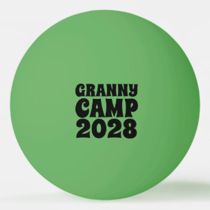 Retro Granny Camp tekst Pingpongballen