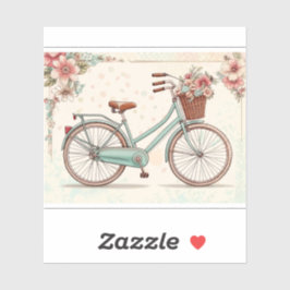 Retro  Graphic bikes fietsen Sticker