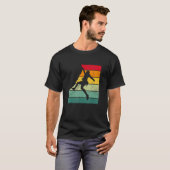 Retro Graphic Climbing Bouldering Rock Climber Mou T-shirt (Voorkant volledig)