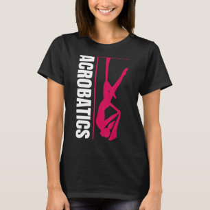 Retro Graphic Gymnast Gymnastics Acrobat Acrobatic T-shirt