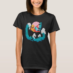 Retro Graphic Gymnast Gymnastics Acrobat Acrobatic T-shirt