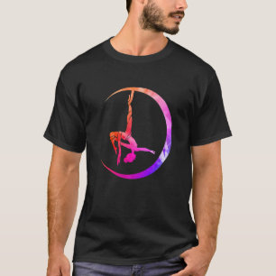 Retro Graphic Gymnast Gymnastics Acrobat Acrobatic T-shirt