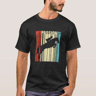 Retro Graphic Horse Lover Equestrian Rider Horses T-shirt