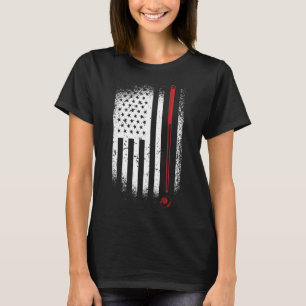 Retro Graphic Pool Billard Snooker Billard Cue 8-l T-shirt