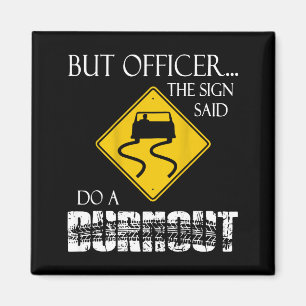 Retro Grappig Maar Agent Het Bord Zei Een Burnout Magneet