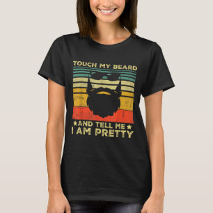 Retro grappige baard citaat cadeau voor baardige m t-shirt