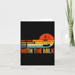 Retro grappige papa citaat ontwerp cadeau voor Vad Kaart