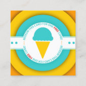 Retro GRATIS ICE CREAM CONE coupon