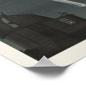  Retro Great Comet Astronomie Poster (Hoek)