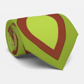 Retro green drops stropdas (Opgerold)