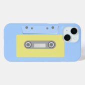 Retro Green en Blue Cassettebandje Case-Mate iPhone Case (Achterkant (horizontaal))