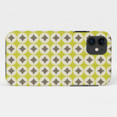 Retro Green Pattern Case-Mate iPhone Case (Achterkant (horizontaal))