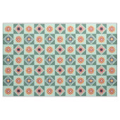 Retro Green Pattern Fabric Stof (Yard (91,4 cm))