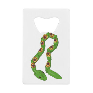 Retro Green Plastic Snake