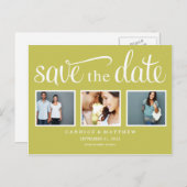 RETRO GREEN | SLA DE DATUM VAN AANKONDIGING OP (Voorkant / Achterkant)