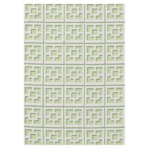 Retro Green Trellis Tablecloth Tafelkleed