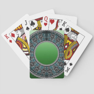 Retro Griekse Schijf Pokerkaarten