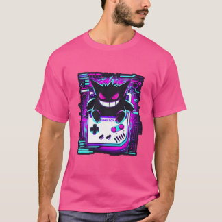 Retro griezelige vriend t-shirt