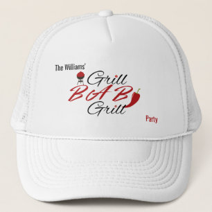 Retro Grill Baby Grill Summer BBQ-feest  Trucker Pet