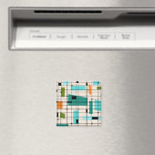 Retro Grille et Starburst Magnet (In Situ (Lave-vaisselle))