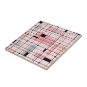 Rétro grille rose et carreau de céramique de (Côté)