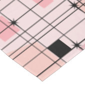 Rétro grille rose et nappe de Starbursts (Angle)