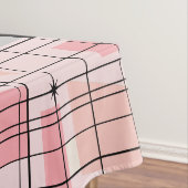 Rétro grille rose et nappe de Starbursts (In Situ)