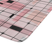 Rétro grille rose et planche à découper de (Coin)