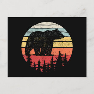 Retro Grizzly Beer Briefkaart
