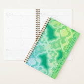 Retro Groen Abstract Planner (Display)