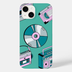 Retro groene mobiele telefoon Hoesje