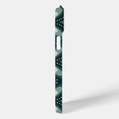 retro groene vormen Case-Mate iPhone case (Achterkant / Rechts)