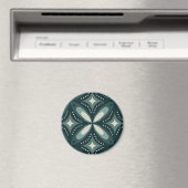 retro groene vormen magneet (Insitu (Vaatwasser))
