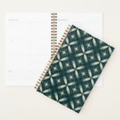 retro groene vormen planner (Display)