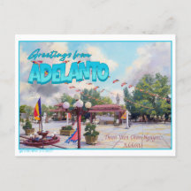 Retro Groeten uit Adelanto