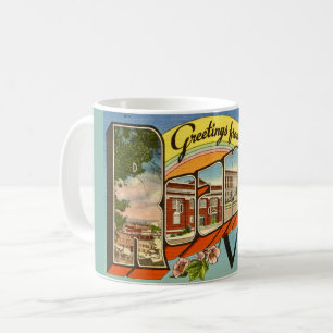 Retro Groeten van Roanoke, VA Koffiemok
