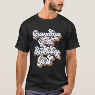Retro grootmoeder van de geboorte-meisje-Matchin T-shirt