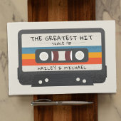 Retro Grootste Hit Cassettebandje Bruiloft Gastenboek