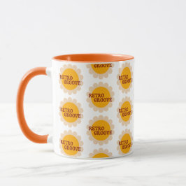 Retro Groove Coffee Mug Mok