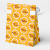 Retro Groove Favor Boxes Bedankdoosjes (Achterkant)